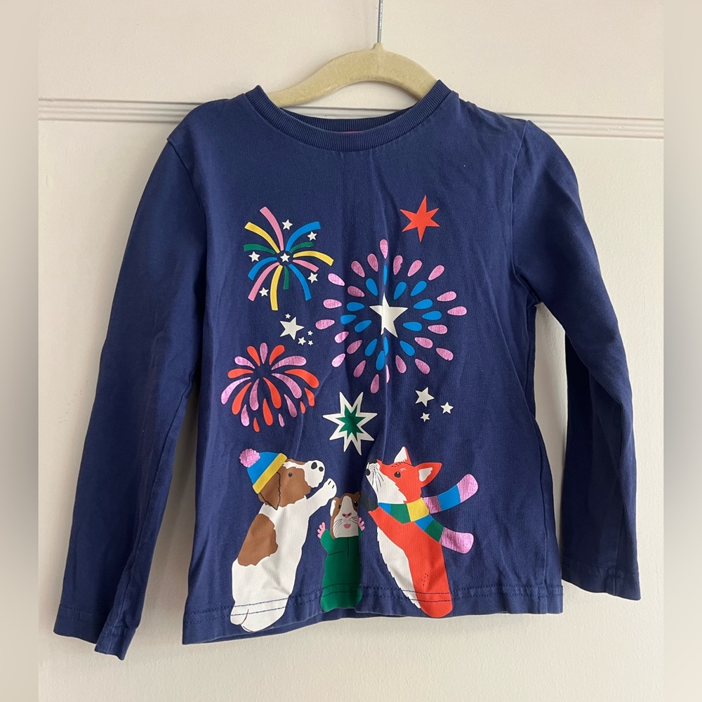 Mini Boden long sleeve top 3T
